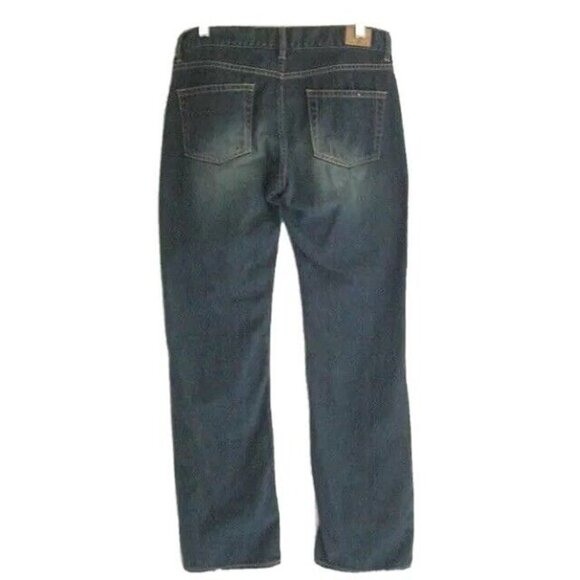 Old Navy Women's size 8 Boot Cut Low Waist Denim Blue Jeans 33/32 - Picture 2 of 6